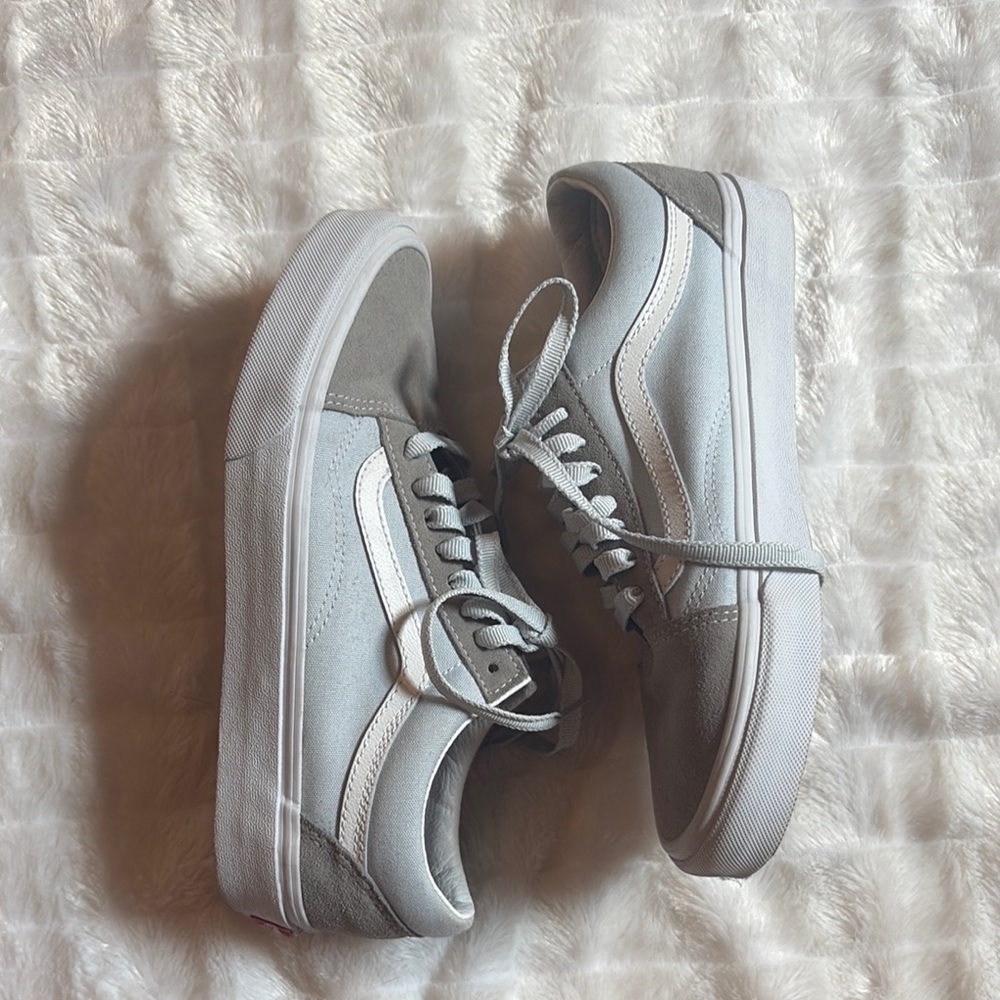 VANS Gray and light blue Sneakers